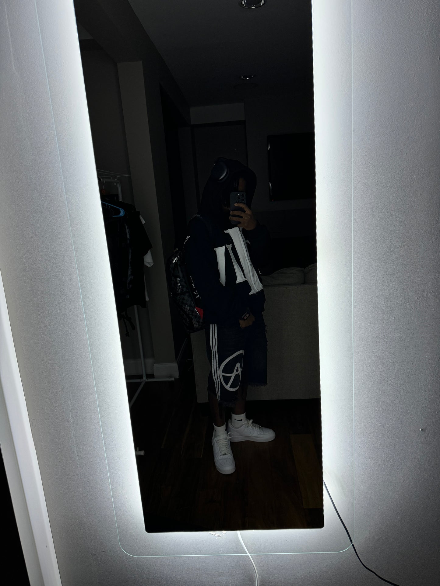 LA DENIM JORTS