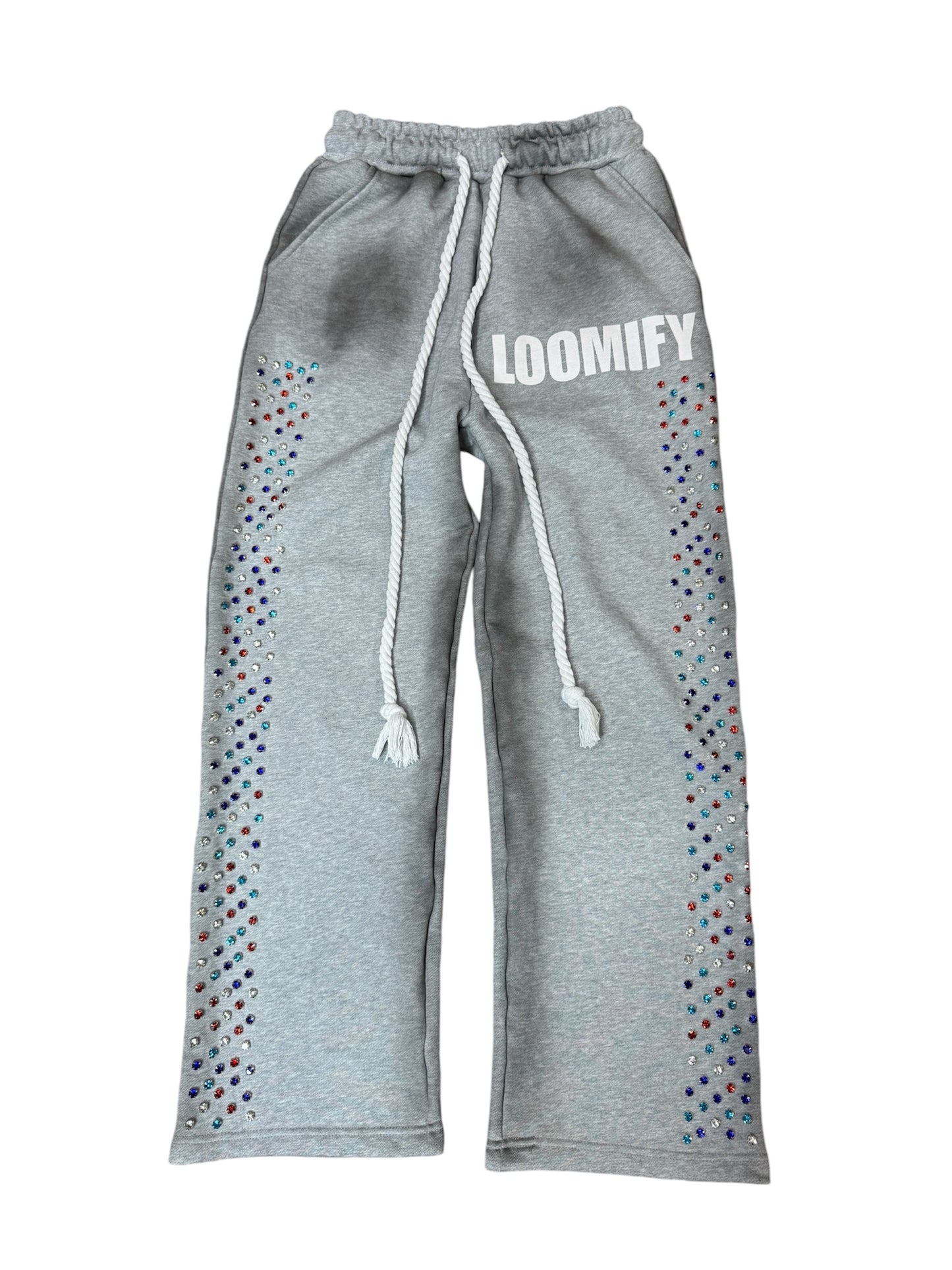 LA® Crystal Baggy Sweatpants