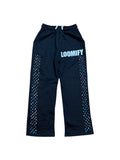 Black Crystal Baggy Sweatpants