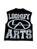 Black Sleeveless Tee